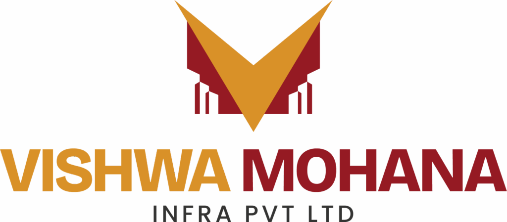 Vishwa Mohana Infra Pvt. Ltd logo – warehouse development, industrial land and real estate solutions in Andhra Pradesh and Telangana