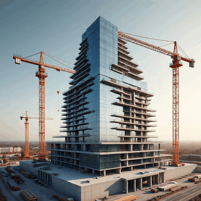 Construction services for residential and commercial buildings in Tirupati by Vishwamohana Infra Pvt. Ltd.