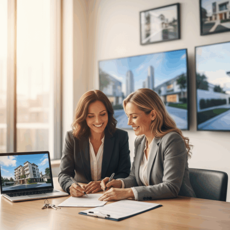 Vishwamohana Infra Pvt. Ltd. team guiding clients for plots and building investments in Tirupati