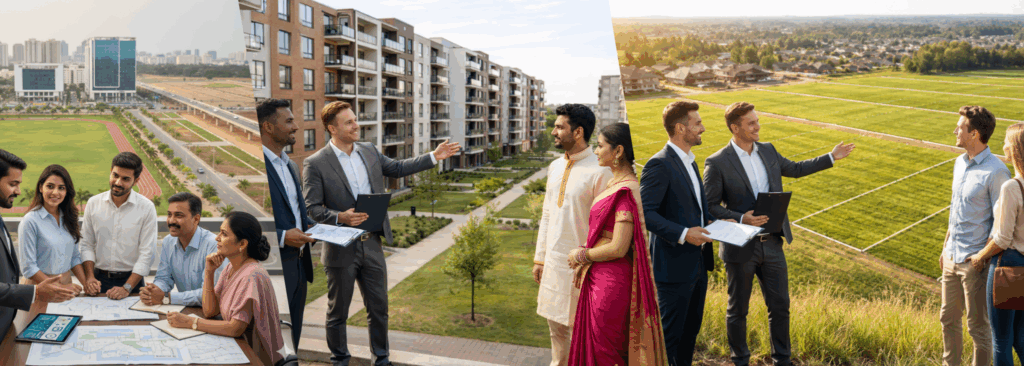 Vishwamohana Infra real estate development in Tirupati showcasing premium residential, commercial and warehouse projects with excellent connectivity