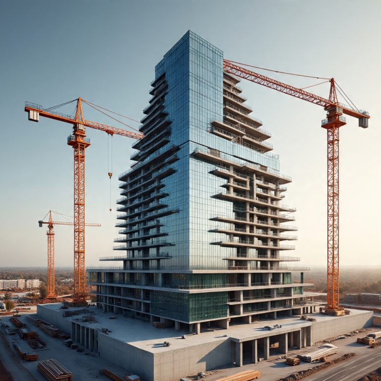 Vishwamohana Infra construction project in Tirupati with modern residential and commercial building development