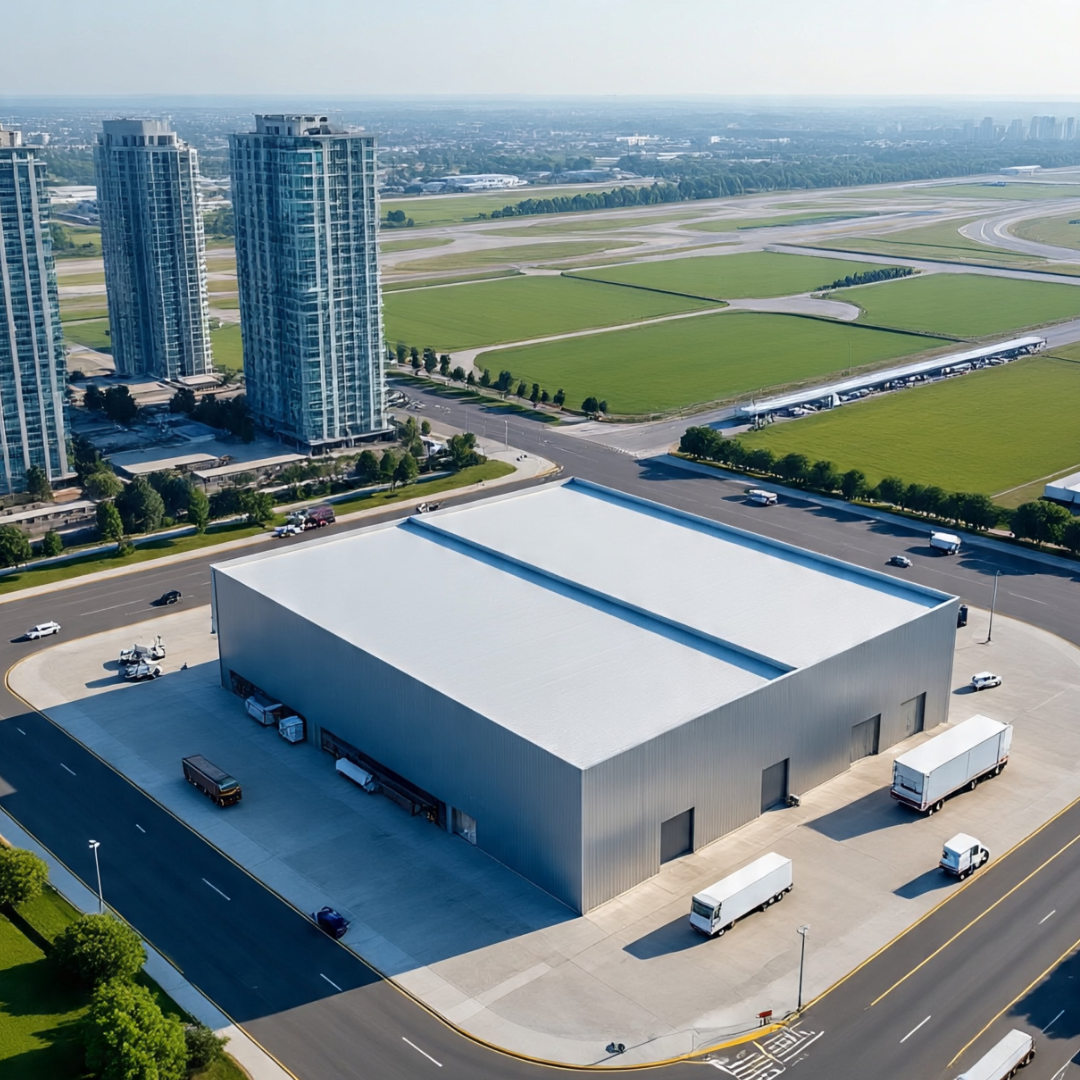 Vishwamohana Infra warehouse facility in Tirupati with spacious industrial storage and logistics infrastructure