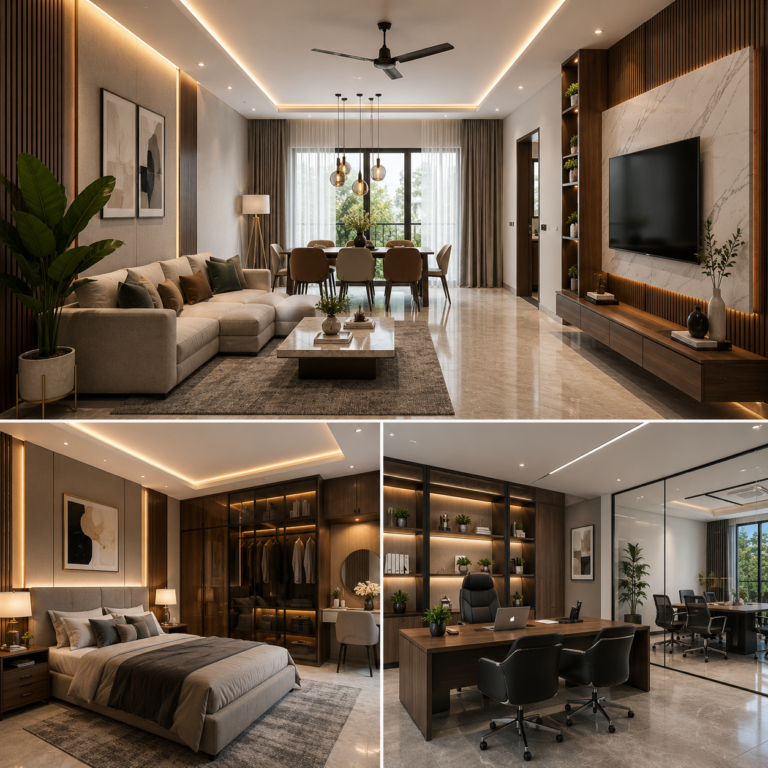 Interior Designers in Tirupati, Turnkey Home & Office Interiors