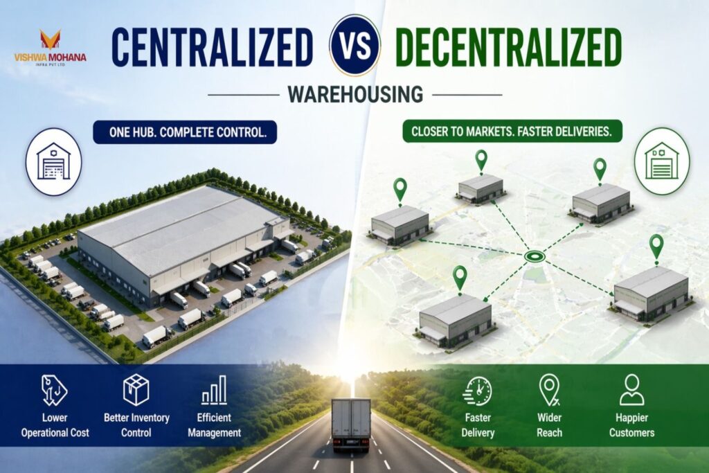 Centralized vs Decentralized Warehousing in South India